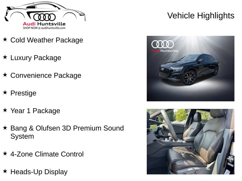 Used 2019 Audi Q8 Prestige w/ Luxury Package AWD/4WD image 12