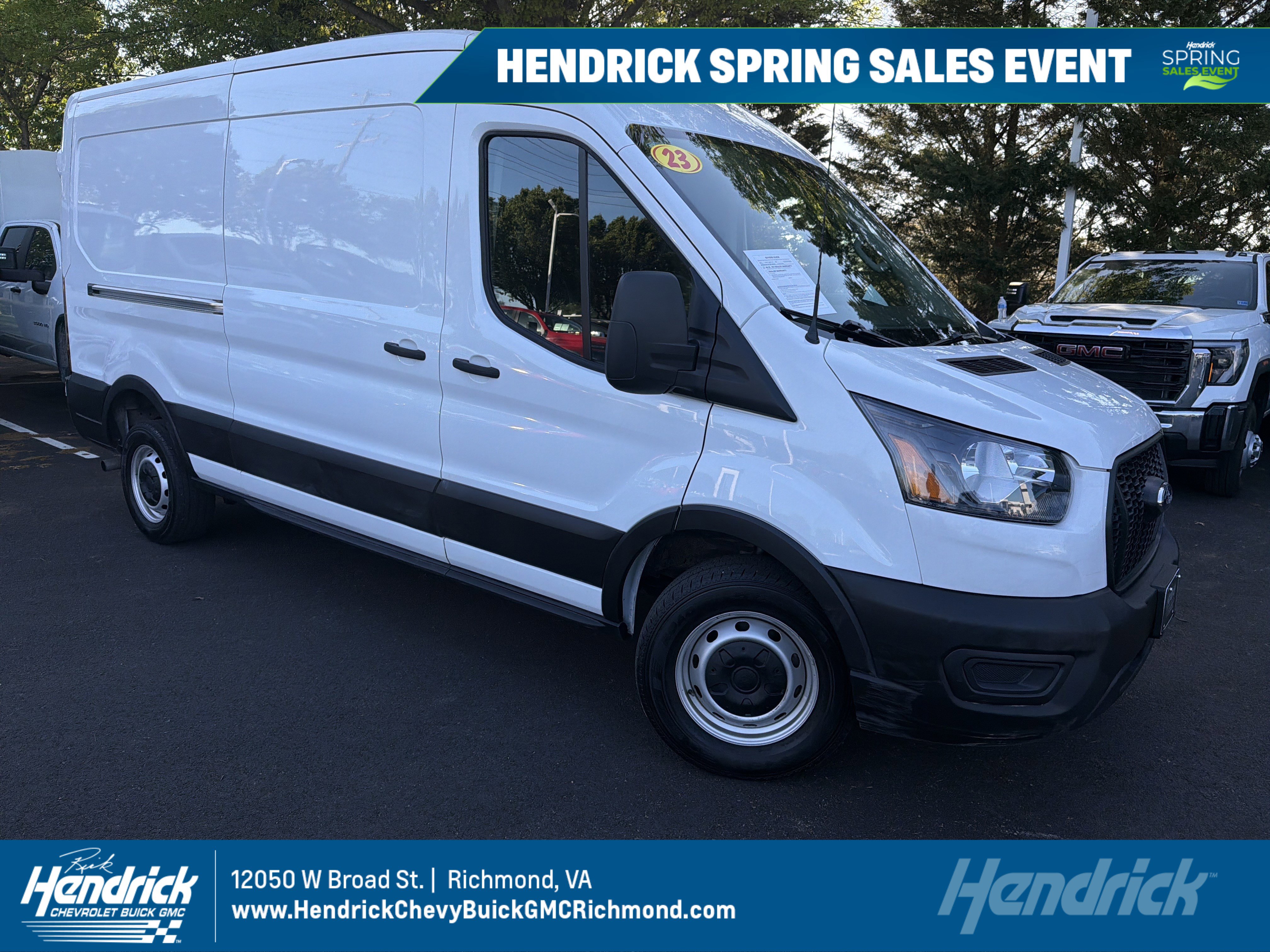 Used 2023 Ford Transit 250 Medium Roof w/ Load Area Protection Package video 1