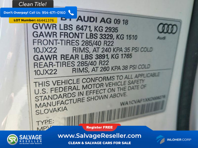 Used 2019 Audi Q8 Prestige image 17