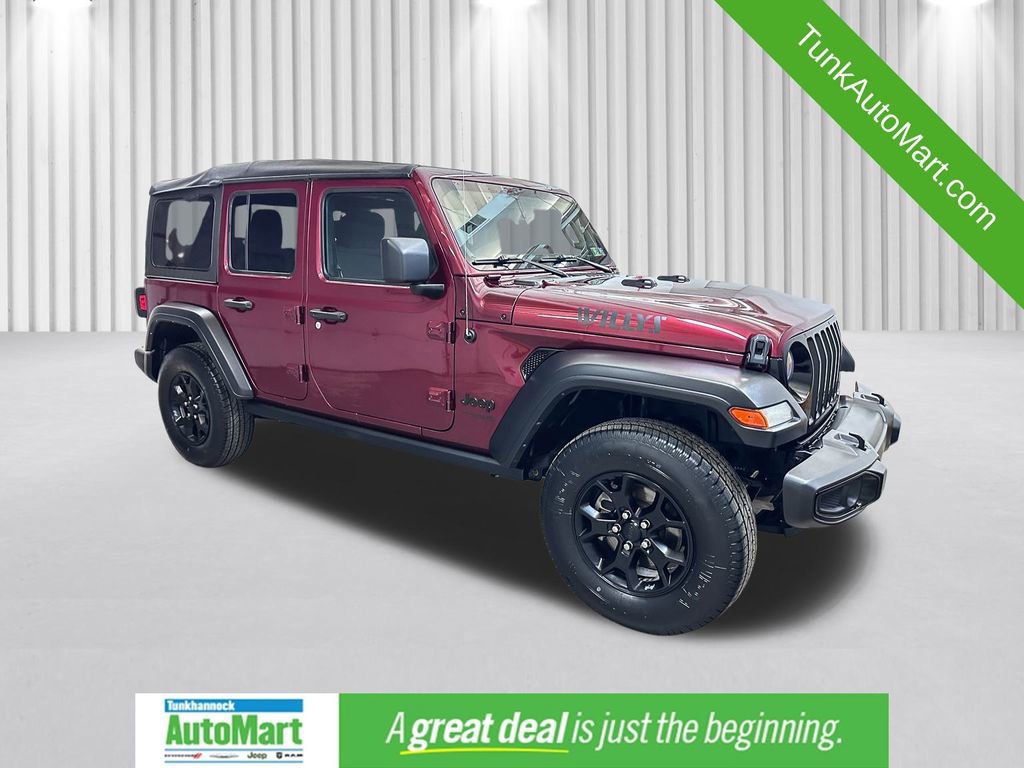 Certified 2021 Jeep Wrangler Unlimited Sport image 1