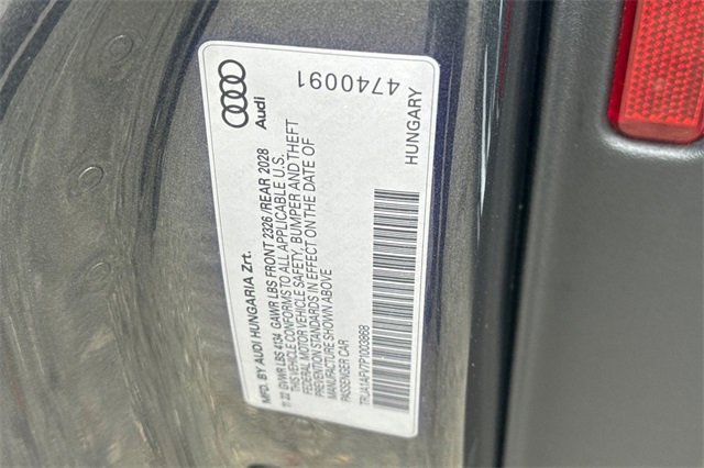 Used 2023 Audi TTS 2.0T Coupe w/ Black Optic Package image 57