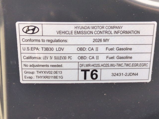 New 2026 Hyundai Sonata Blue image 25