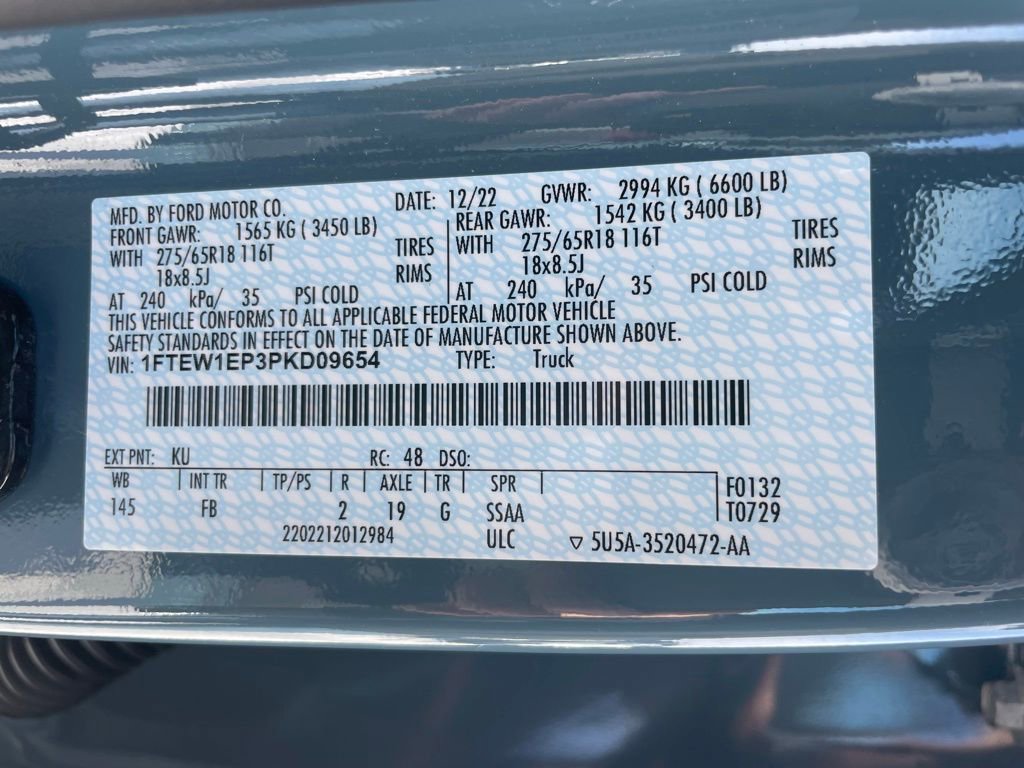 Used 2023 Ford F150 XLT w/ Equipment Group 302A High image 43