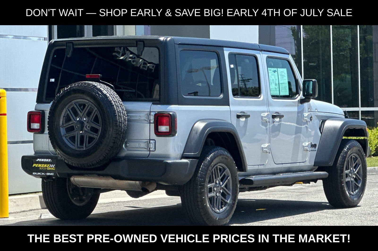Used 2024 Jeep Wrangler Unlimited Sport AWD/4WD image 4