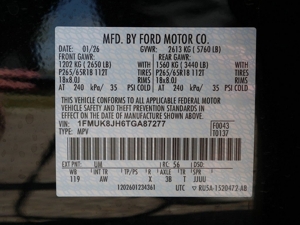 New 2026 Ford Explorer Tremor w/ Tremor Convenience Package AWD/4WD image 43