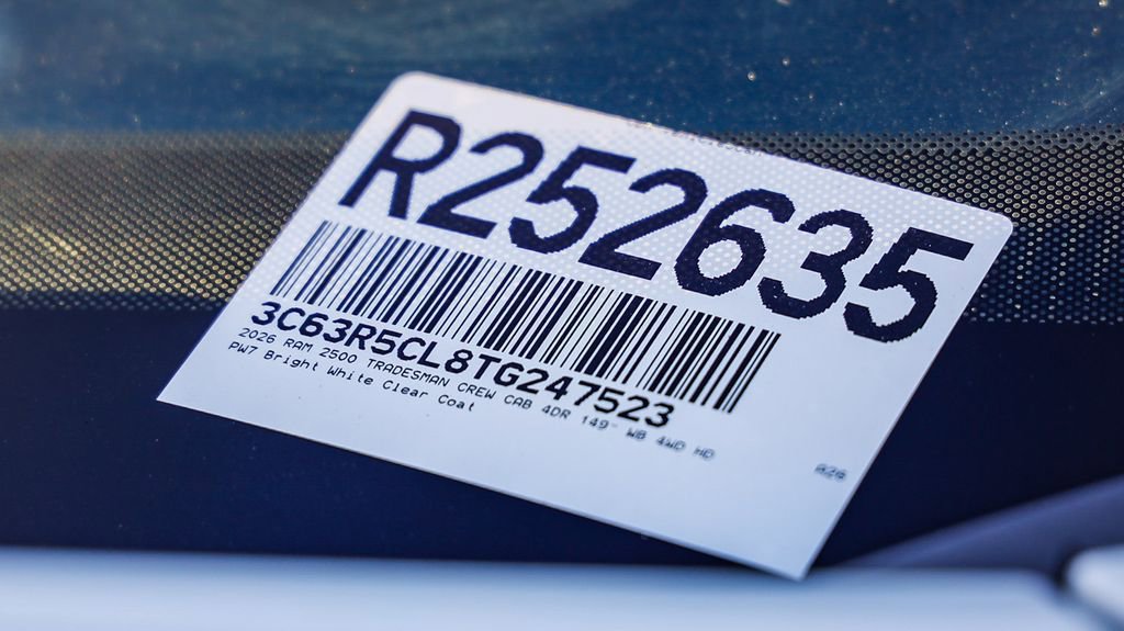 New 2026 RAM 2500 Tradesman image 31