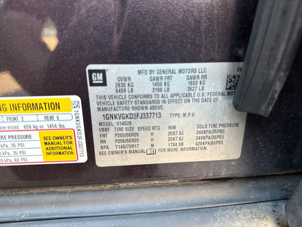 Used 2015 Chevrolet Traverse LT w/ Style and Technology Package image 34