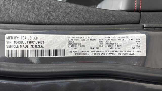 Used 2024 Dodge Durango R/T AWD/4WD image 29