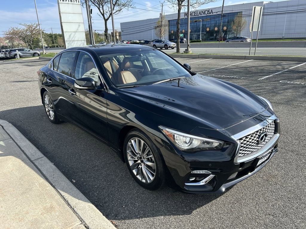 Certified 2023 INFINITI Q50 Luxe w/ Cargo Package AWD/4WD image 2