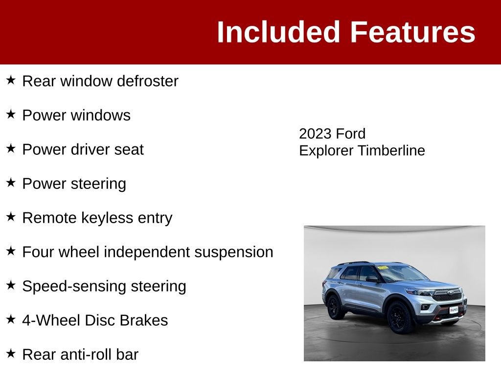 Used 2023 Ford Explorer Timberline AWD/4WD image 4