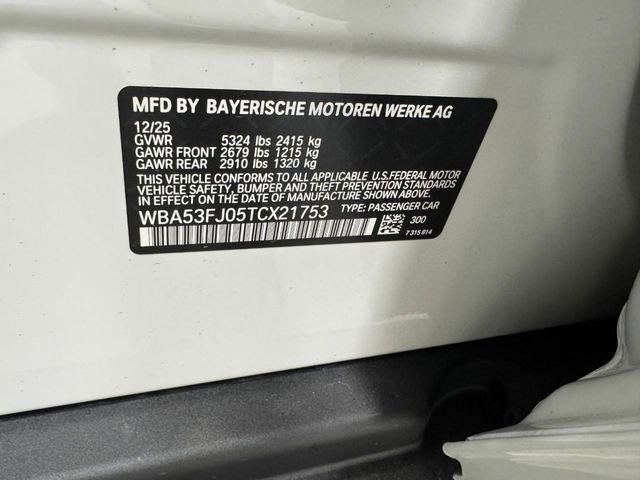 New 2026 BMW 530i xDrive w/ Premium Package AWD/4WD image 34