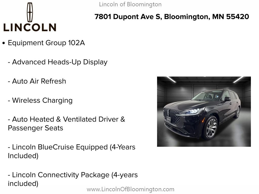 New 2026 Lincoln Aviator AWD image 4