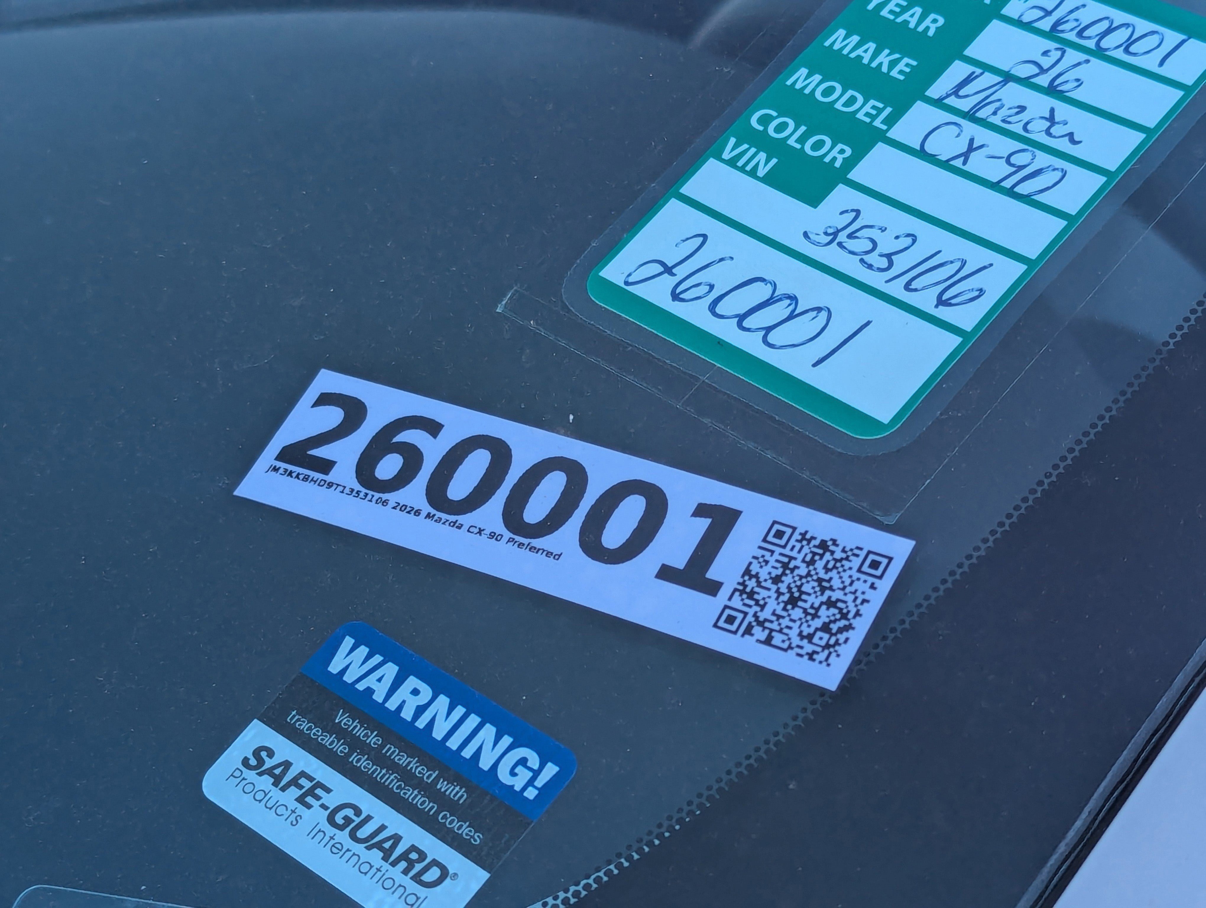 New 2026 MAZDA CX-90 3.3 Turbo w/ Preferred Package image 33