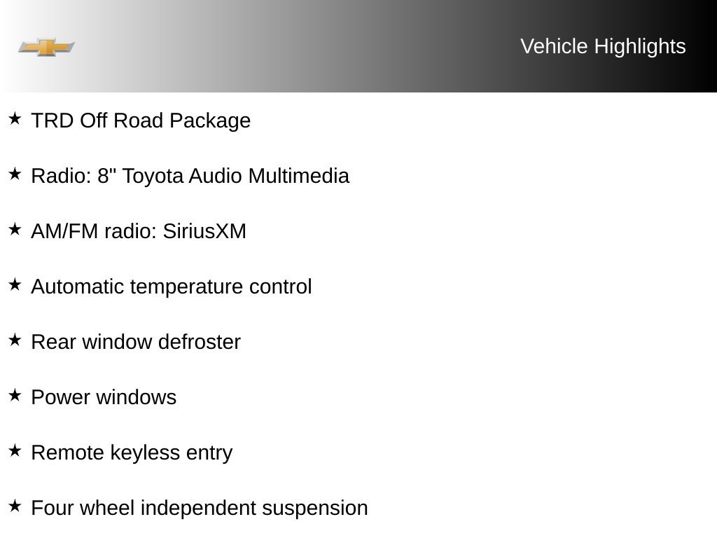Used 2024 Toyota Tacoma TRD Off-Road AWD/4WD image 6