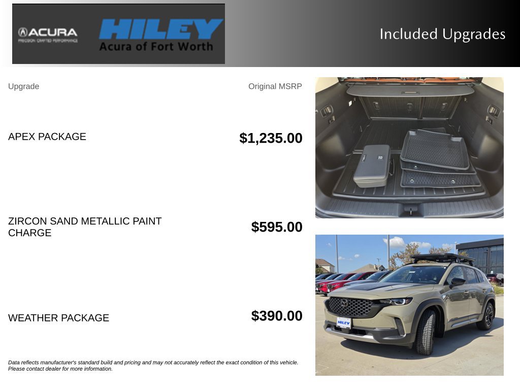 New 2026 MAZDA CX-50 Meridian Edition w/ Apex Package AWD/4WD image 5