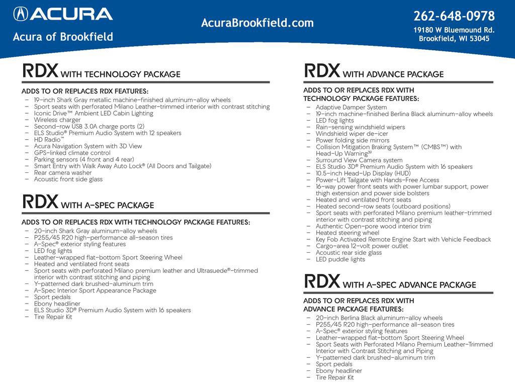 New 2026 Acura RDX A-Spec image 2