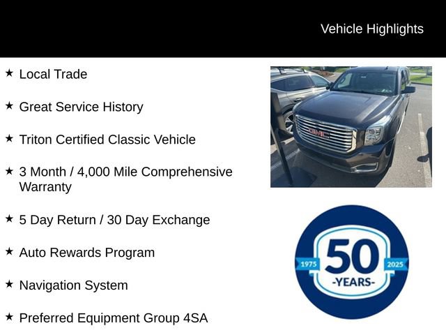 Used 2017 GMC Yukon XL SLT w/ Premium Edition image 5