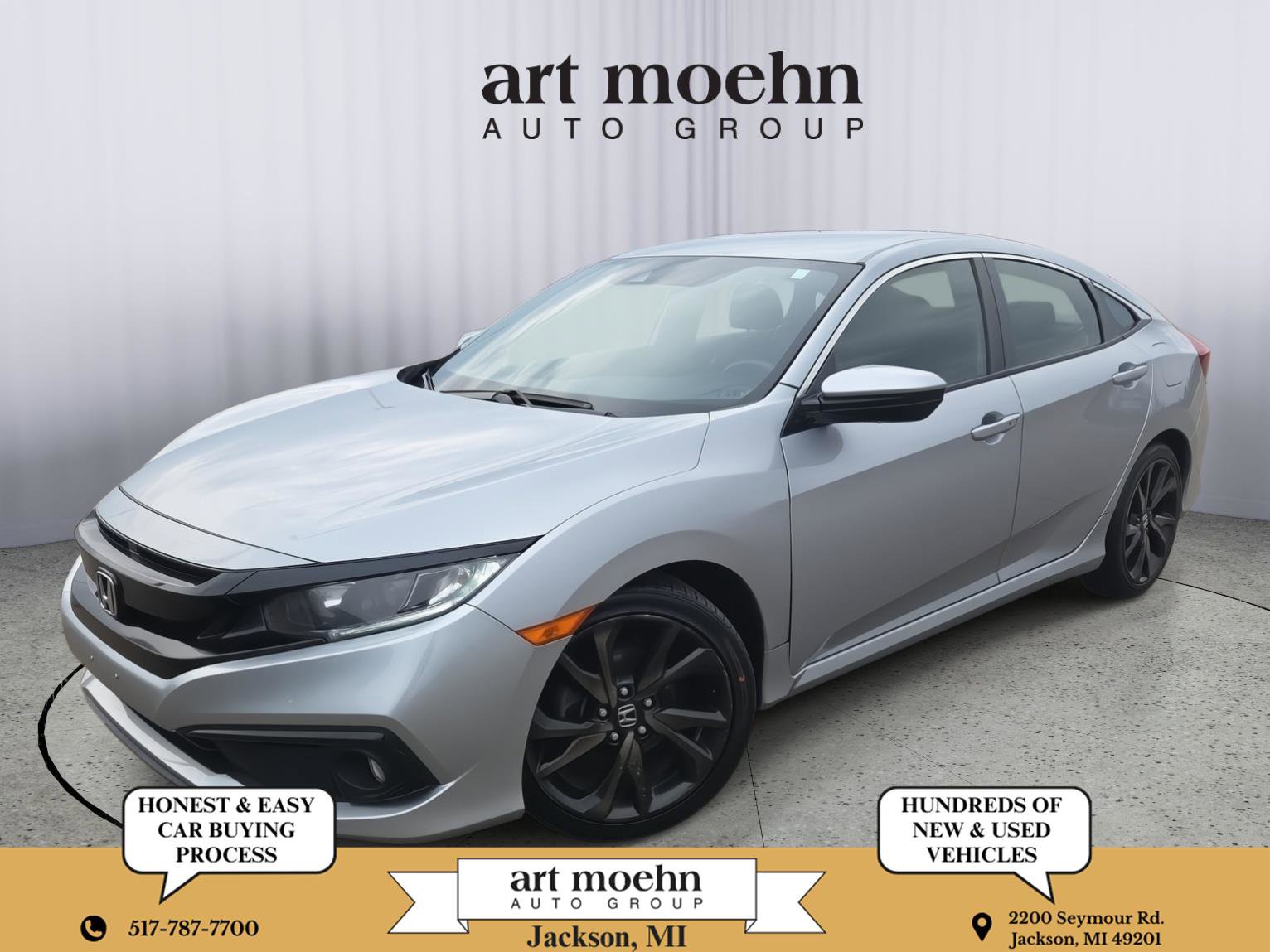 Used 2021 Honda Civic Sport image 1