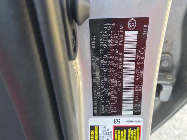 Used 2020 Toyota Camry XSE image 6