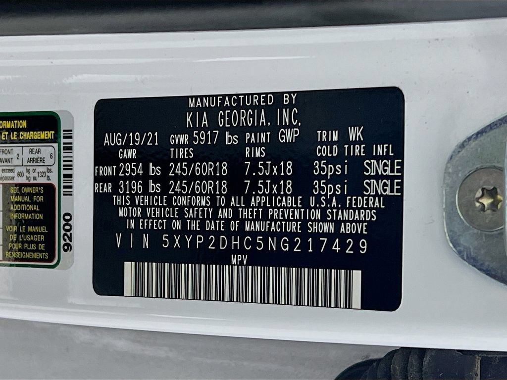 Certified 2022 Kia Telluride LX AWD/4WD image 37