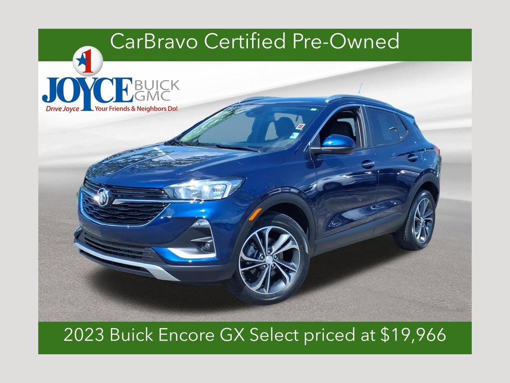 Certified 2023 Buick Encore GX Select w/ Safety Package II