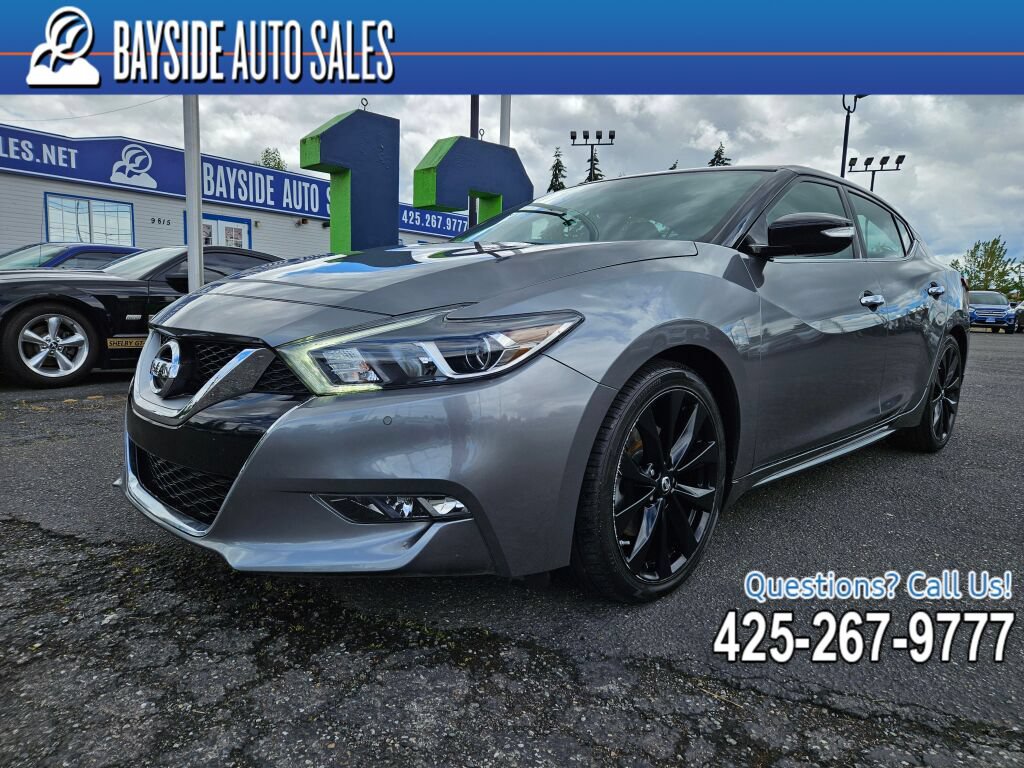 Used 2017 Nissan Maxima SR w/ Midnight Edition