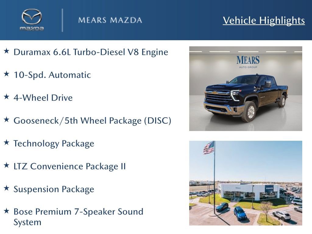 Used 2024 Chevrolet Silverado 3500 LTZ w/ LTZ Convenience Package image 2