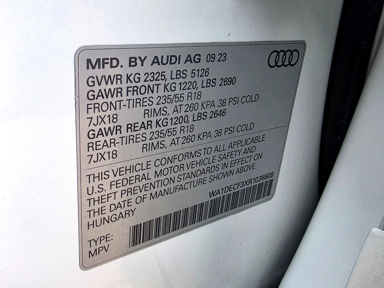 Used 2024 Audi Q3 2.0T Premium image 31
