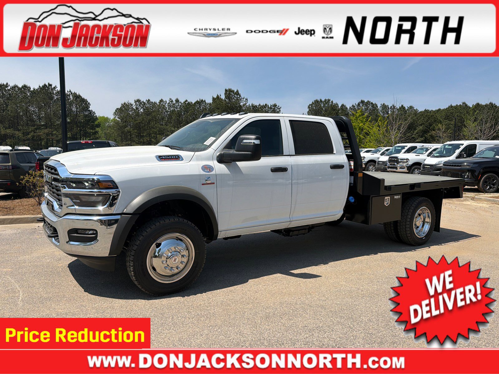 New 2026 RAM 4500 Tradesman w/ Chrome Appearance Group