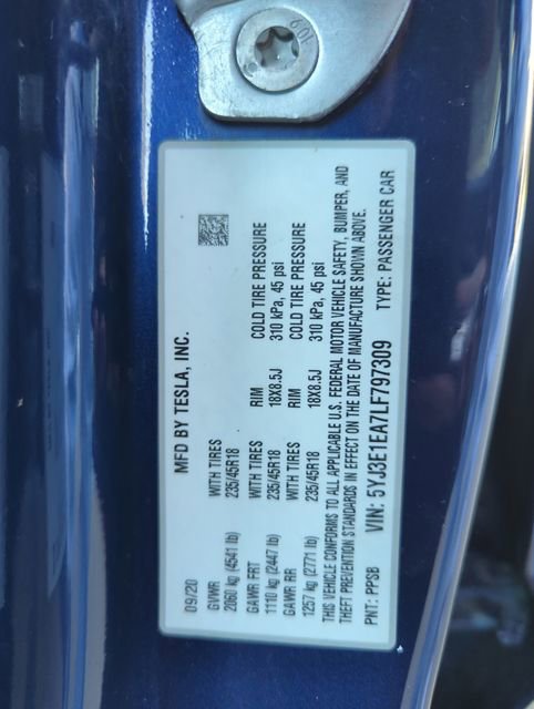 Used 2020 Tesla Model 3 Standard image 31