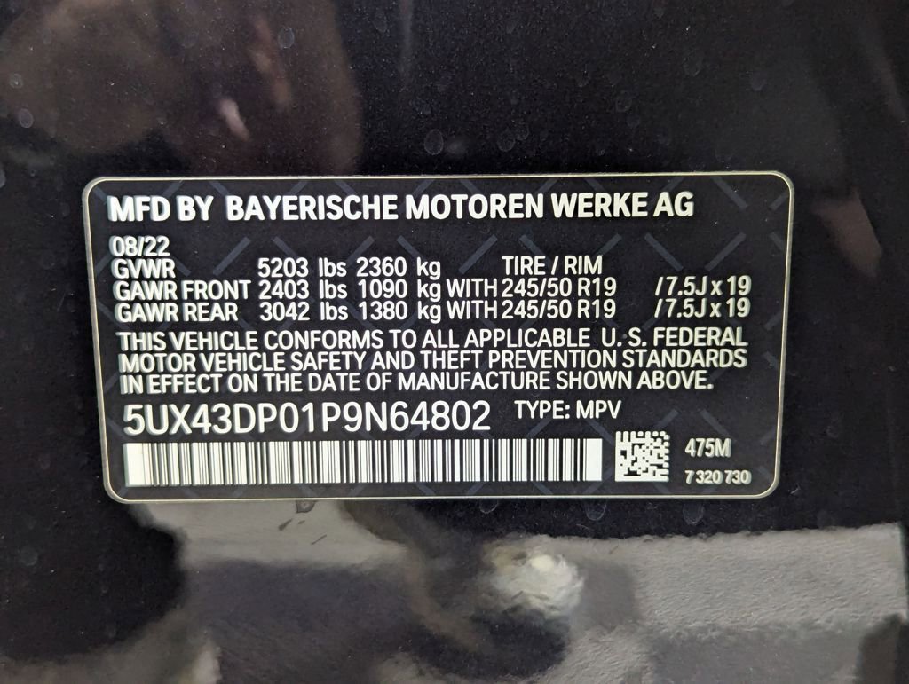 Used 2023 BMW X3 sDrive30i w/ Convenience Package image 62