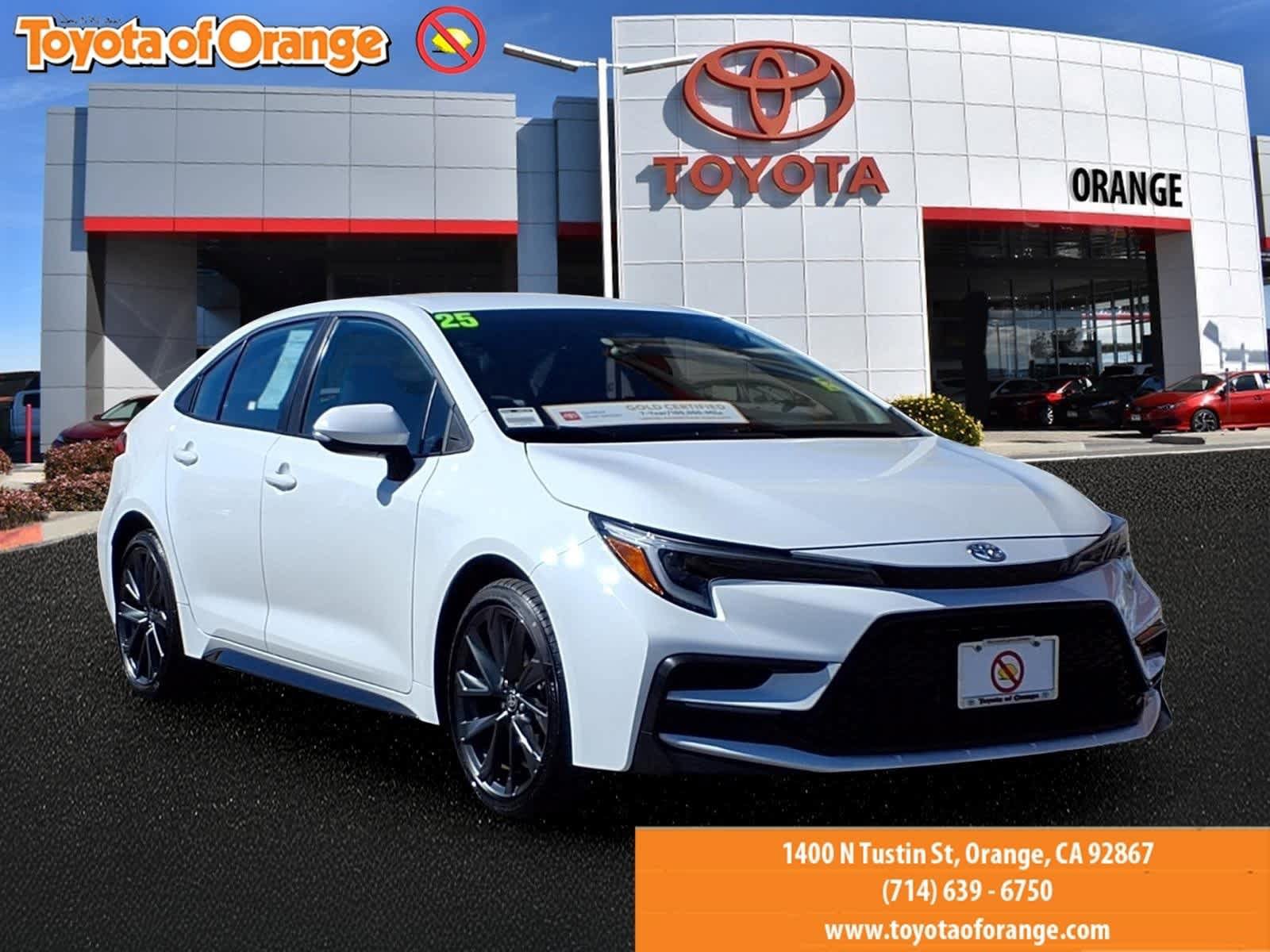 Certified 2025 Toyota Corolla SE w/ Convenience Package