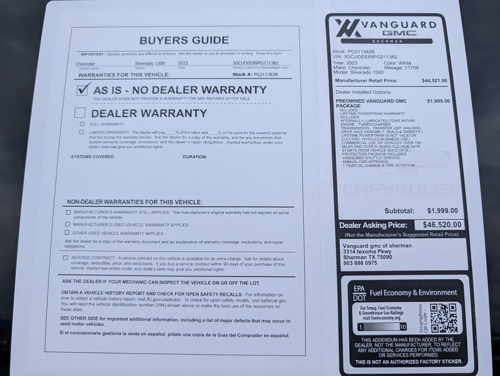 Used 2023 Chevrolet Silverado 1500 RST w/ Z71 Off-Road Package image 35