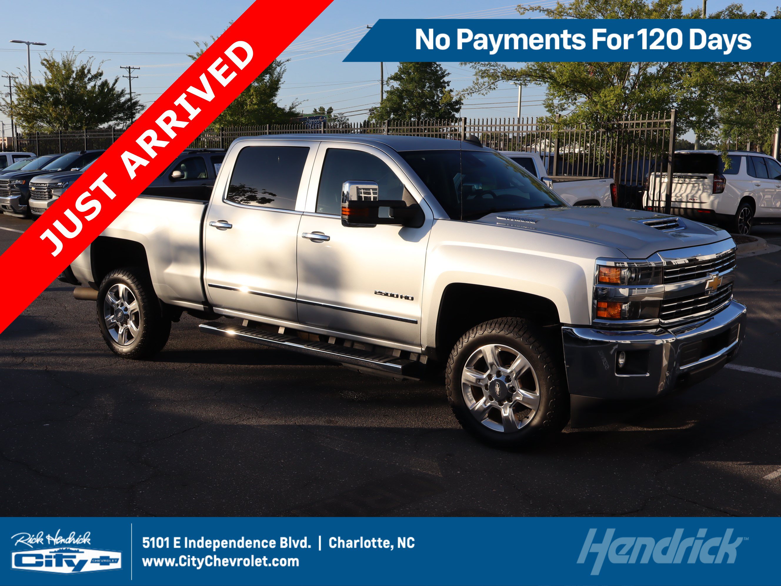 Used 2018 Chevrolet Silverado 2500 LTZ w/ Duramax Plus Package AWD/4WD image 1