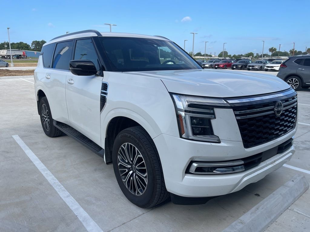Used 2025 Nissan Armada SL w/ Captain's Chari Seat Package RWD image 3