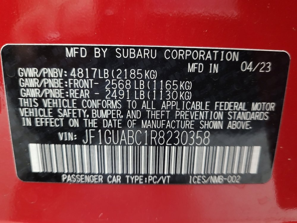 Used 2024 Subaru Impreza 2.0i AWD/4WD image 33
