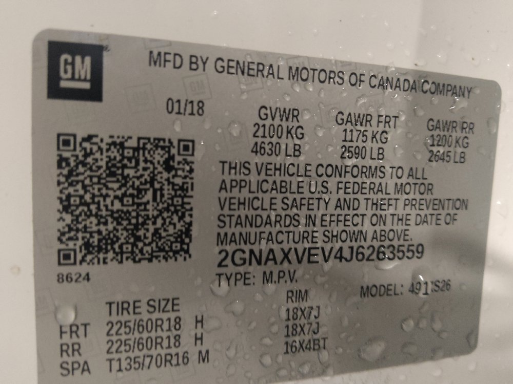 Used 2018 Chevrolet Equinox Premier AWD/4WD image 33