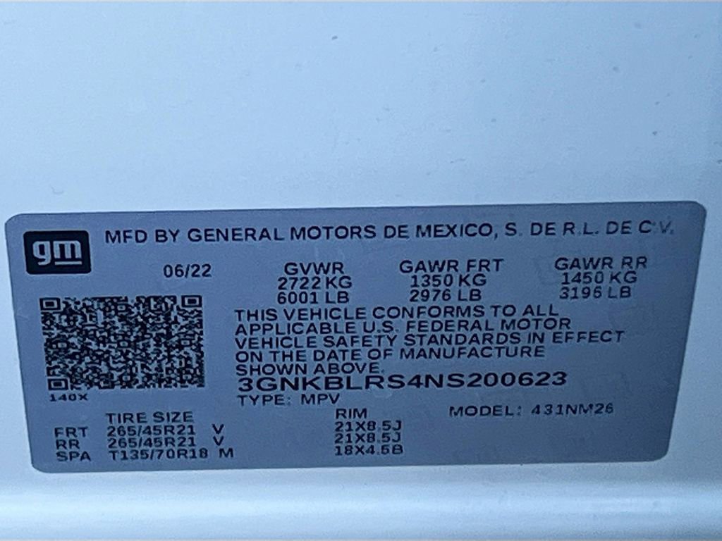 Used 2022 Chevrolet Blazer Premier w/ Enhanced Convenience Package image 32