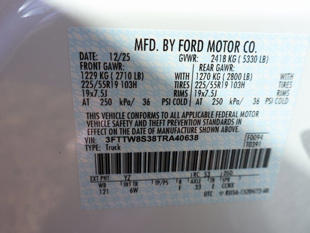 New 2026 Ford Maverick Lariat w/ Black Appearance Package image 40