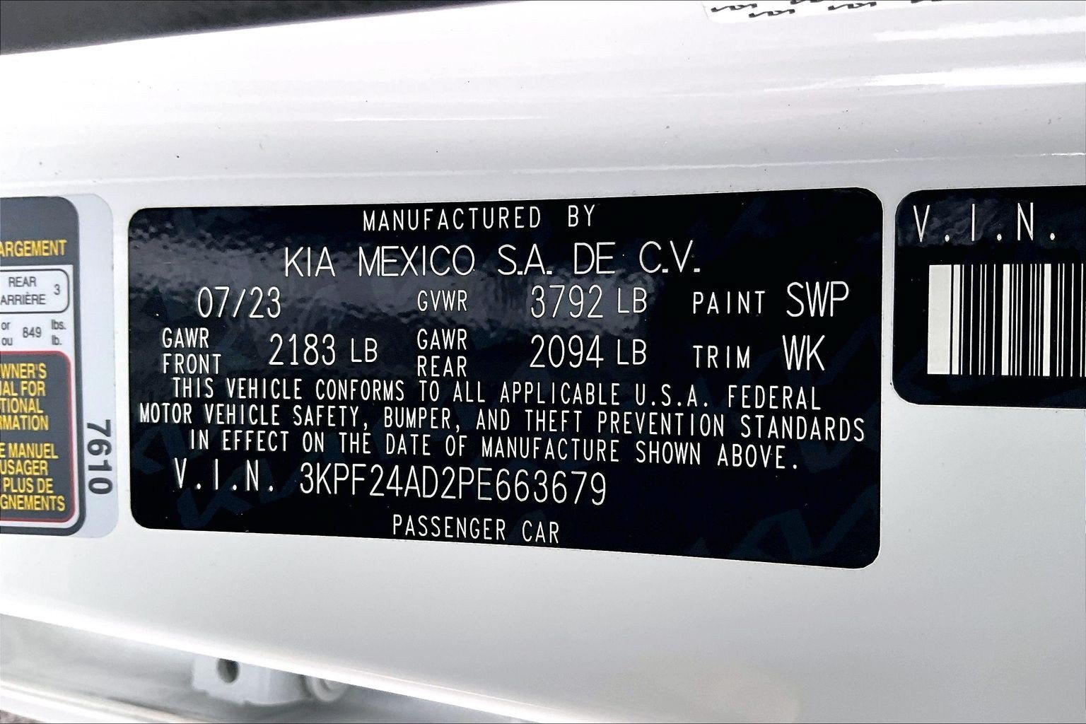 Used 2023 Kia Forte LXS w/ LXS Technology Package FWD image 28
