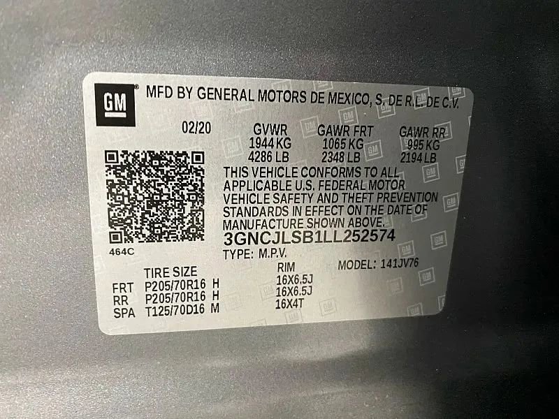 Used 2020 Chevrolet Trax LT w/ LT Convenience Package FWD image 23
