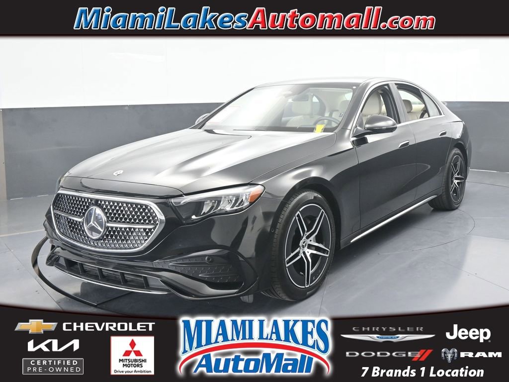 Used 2025 Mercedes-Benz E 350 4MATIC Sedan image 1