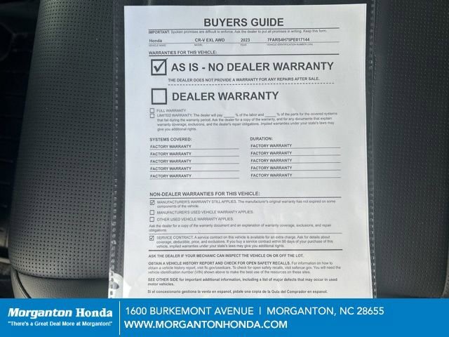 Used 2023 Honda CR-V EX-L image 22
