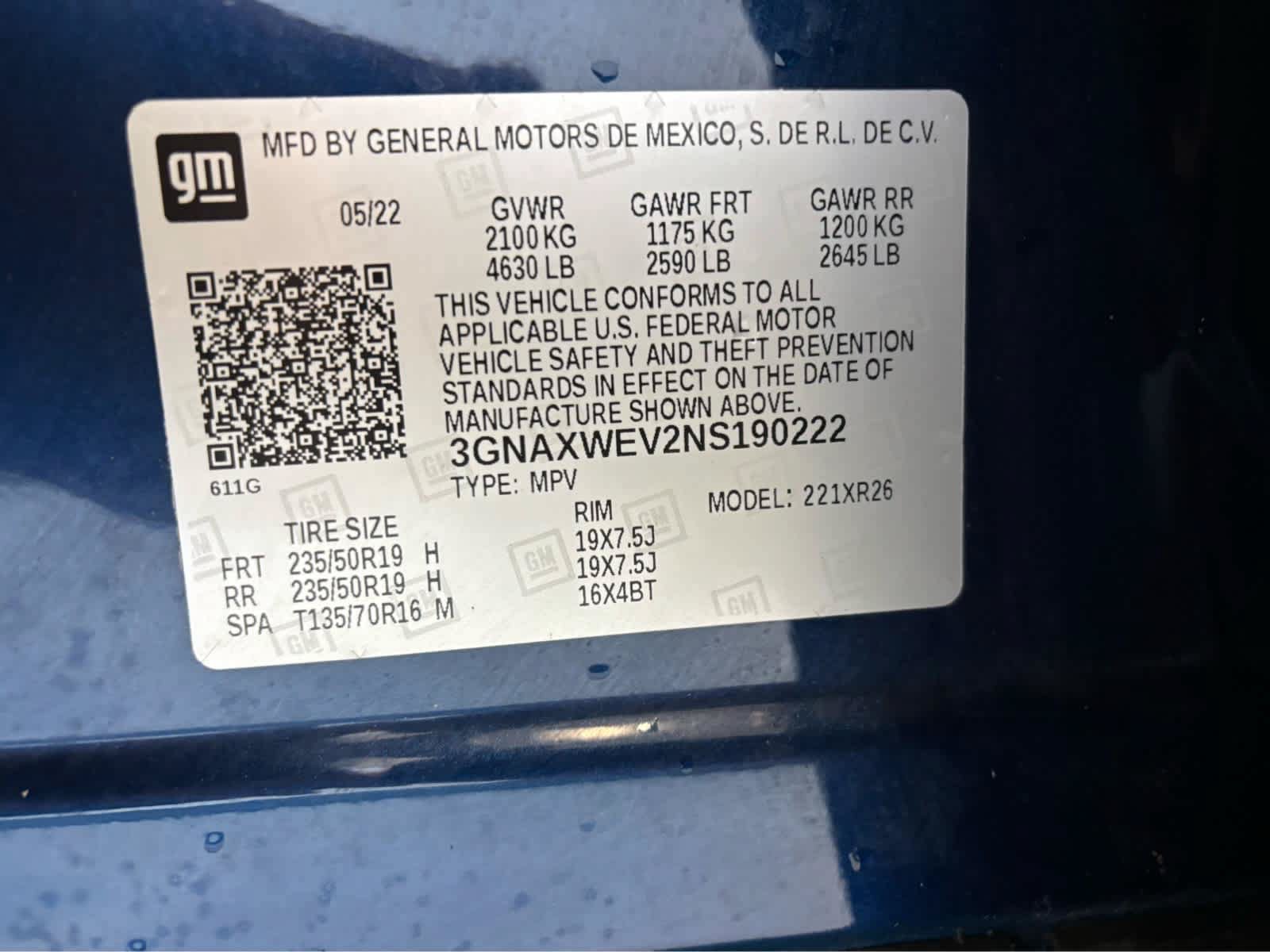 Used 2022 Chevrolet Equinox RS AWD/4WD image 13