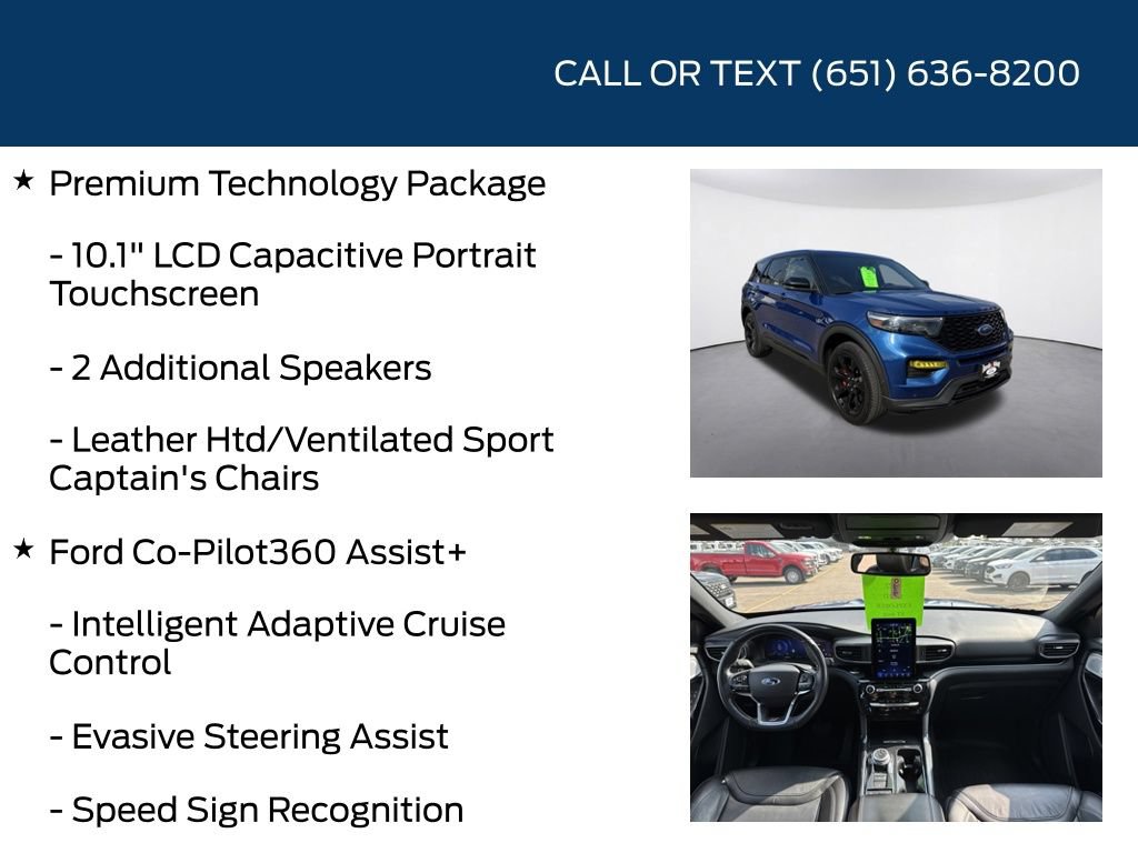 Used 2022 Ford Explorer ST w/ Equipment Group 401A AWD/4WD image 10