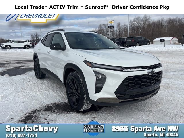 Used 2025 Chevrolet Trax ACTIV w/ Sunroof Package image 1