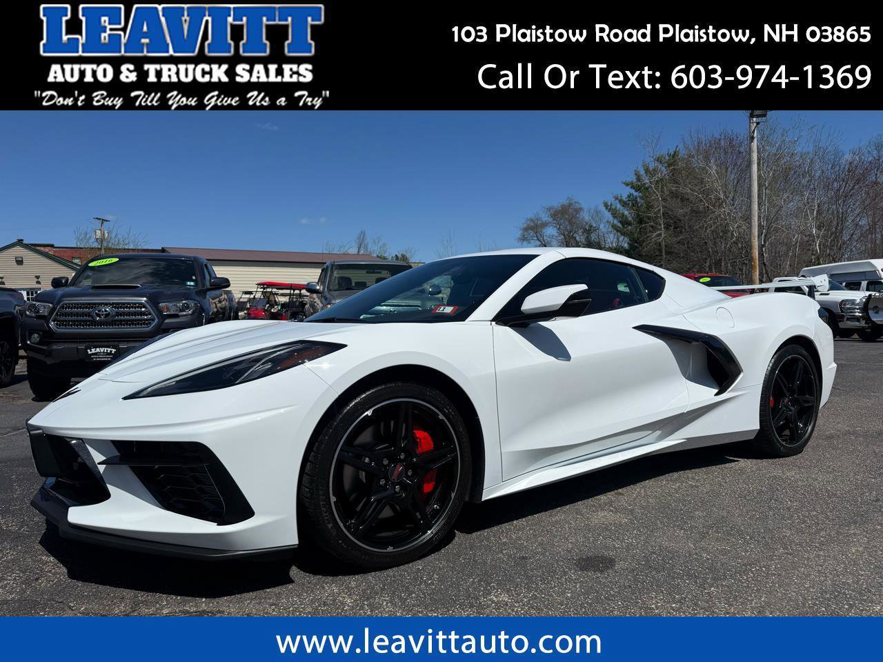 Used 2023 Chevrolet Corvette Stingray Coupe w/ Z51 Performance Package