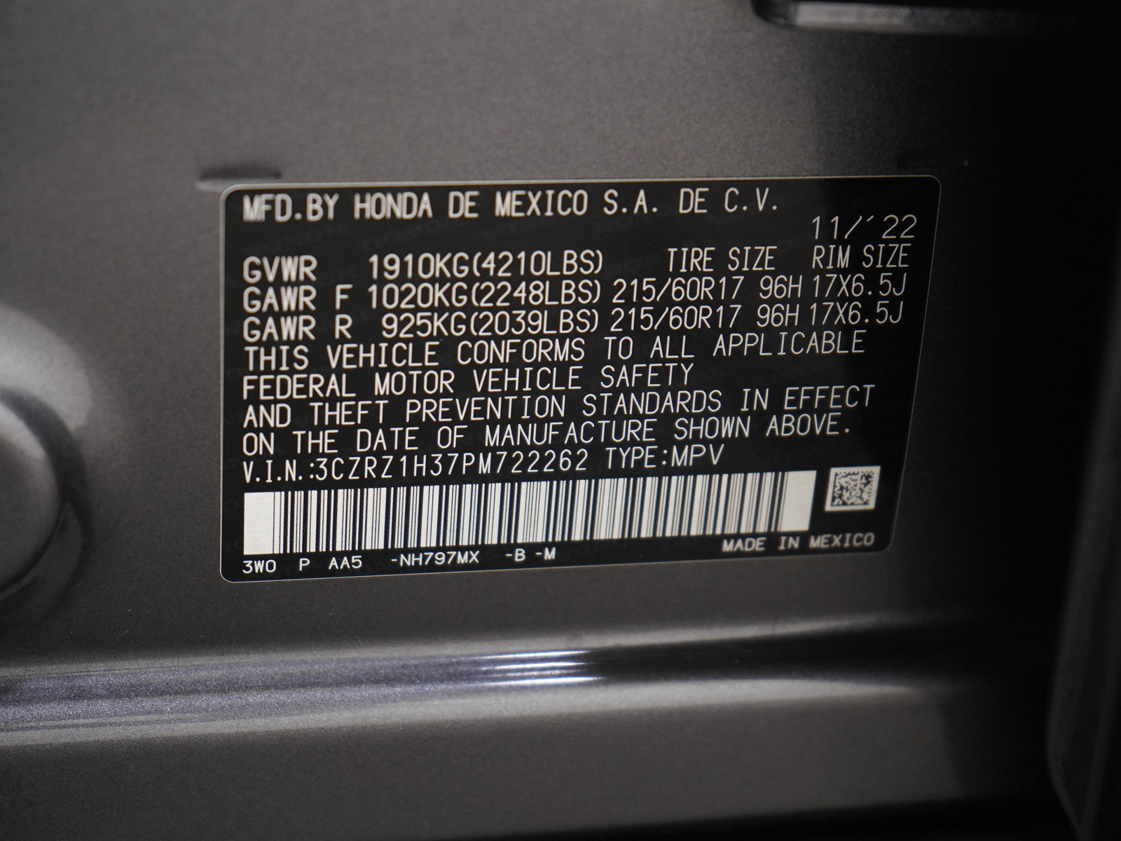Used 2023 Honda HR-V LX image 29