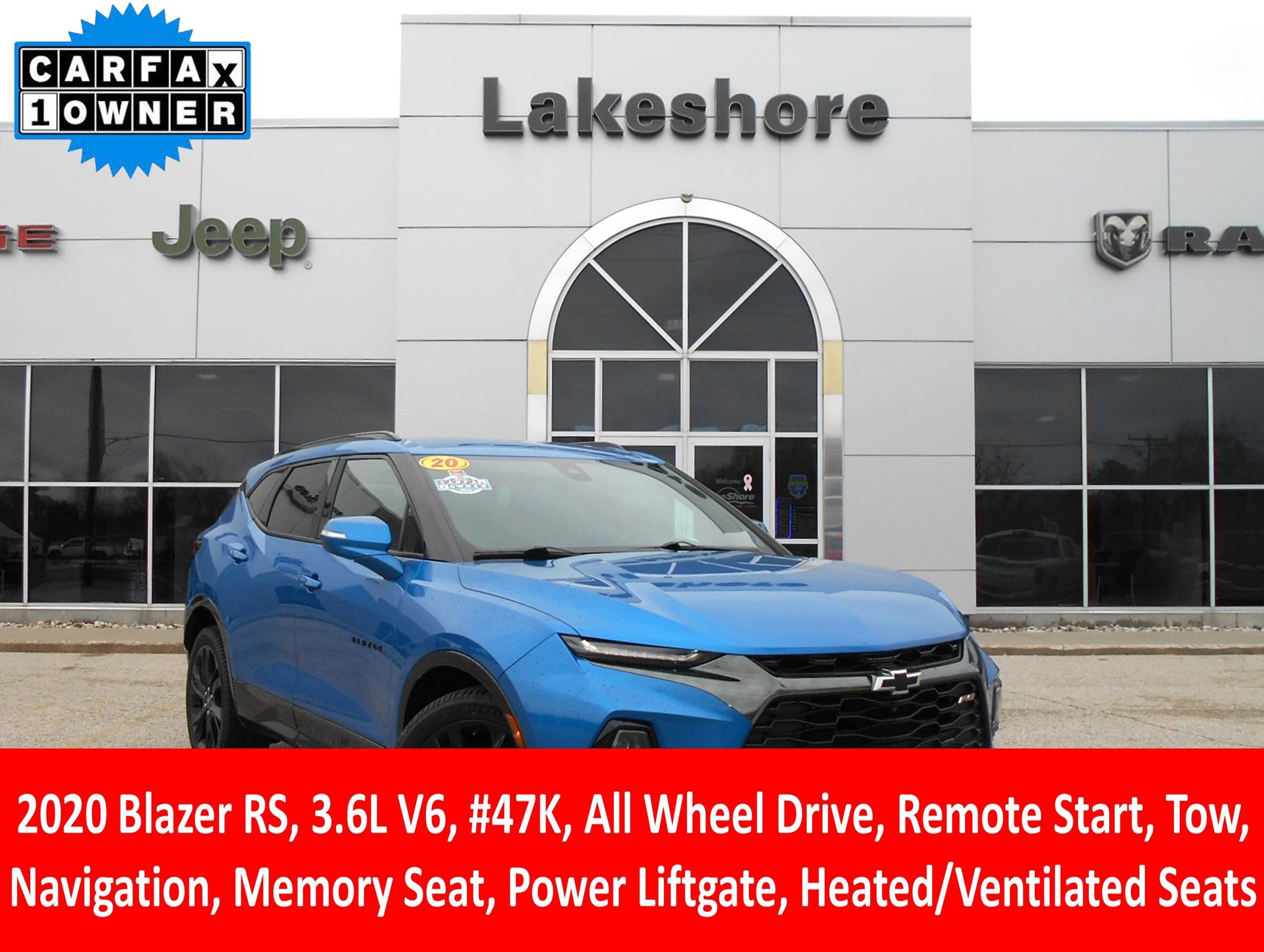 Used 2020 Chevrolet Blazer RS image 1