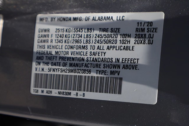 Used 2021 Honda Pilot Special Edition image 30